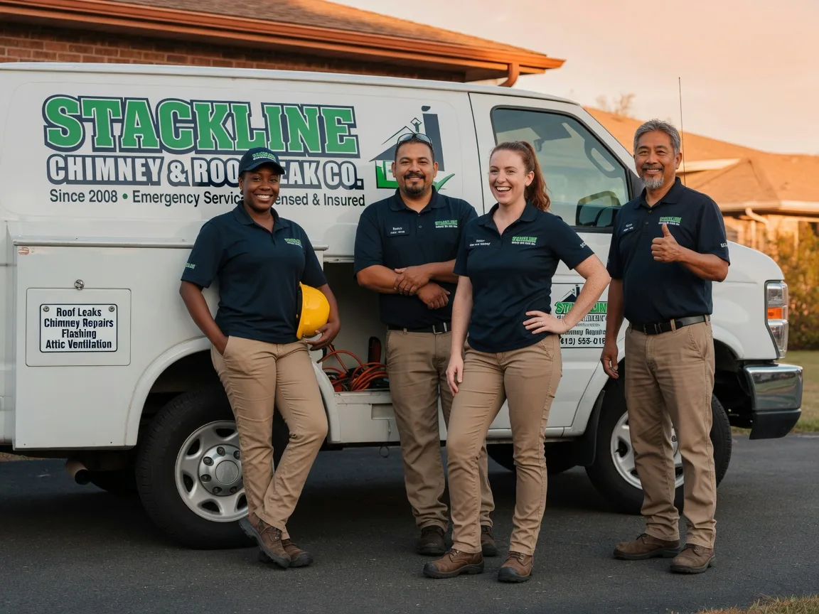 Chimney flashing repair company in Ebensburg, PA
